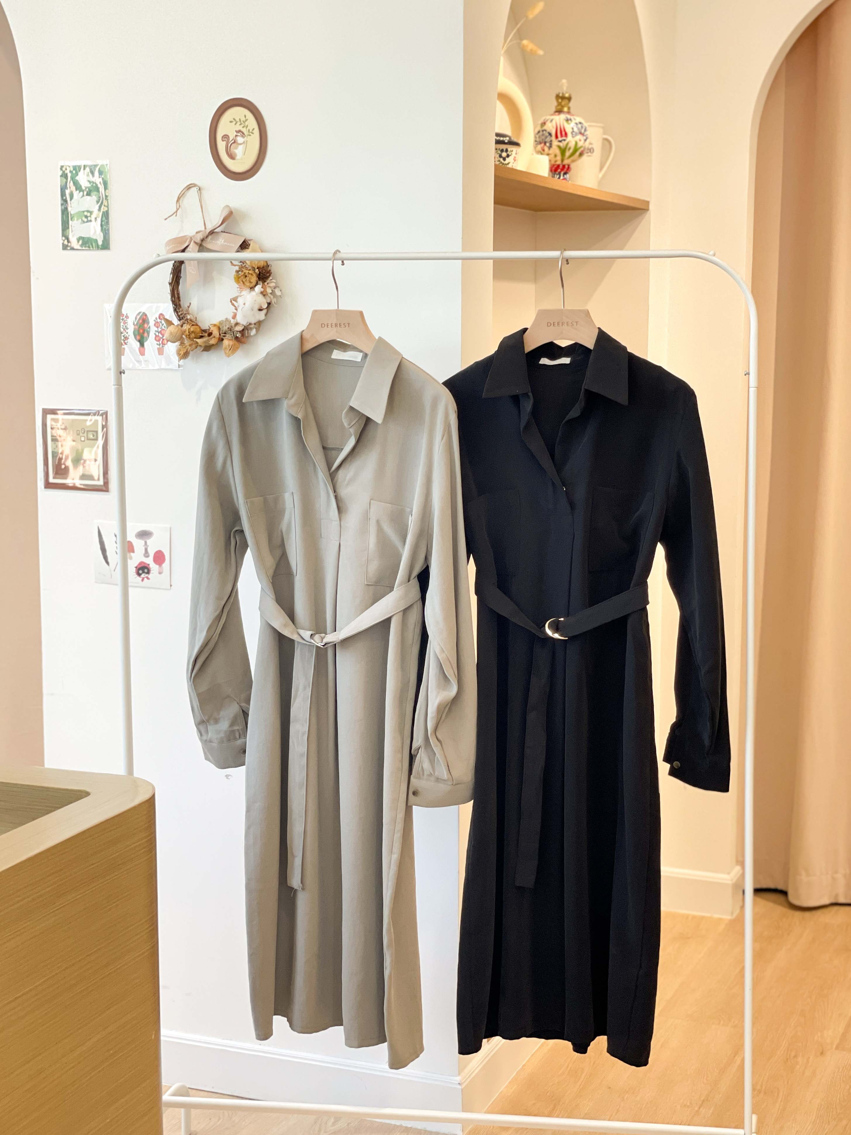 OP512 Penelope Belted Dress