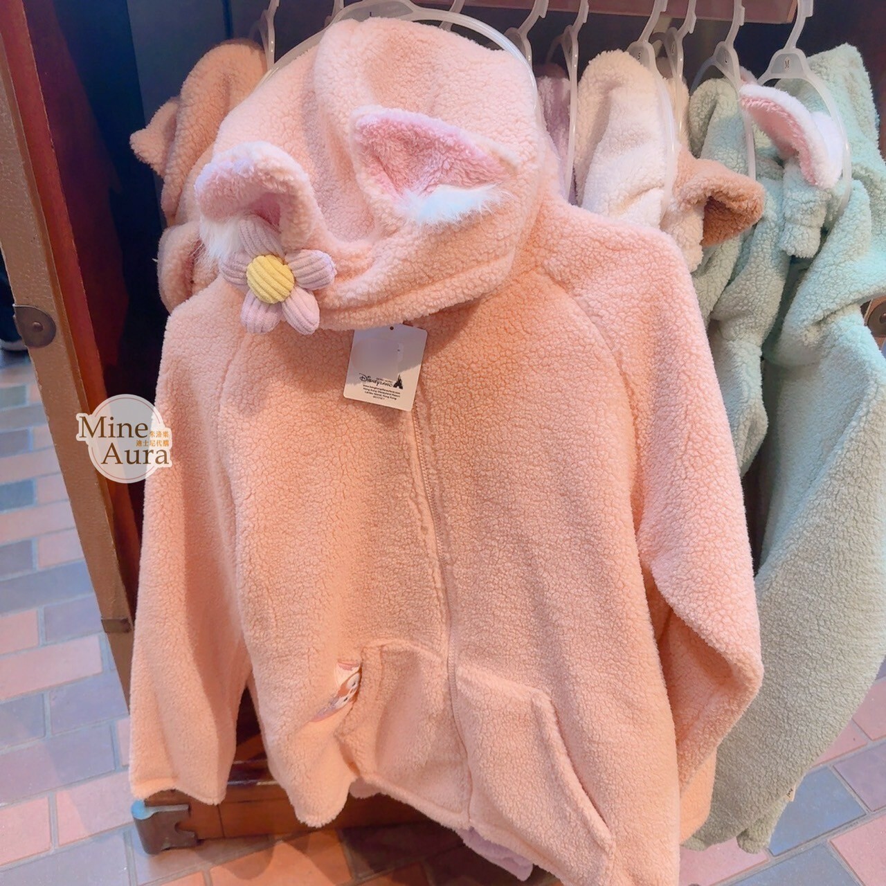 玲娜貝兒 Lina bell 立體耳朵連帽 造型 外套 -香港迪士尼樂園