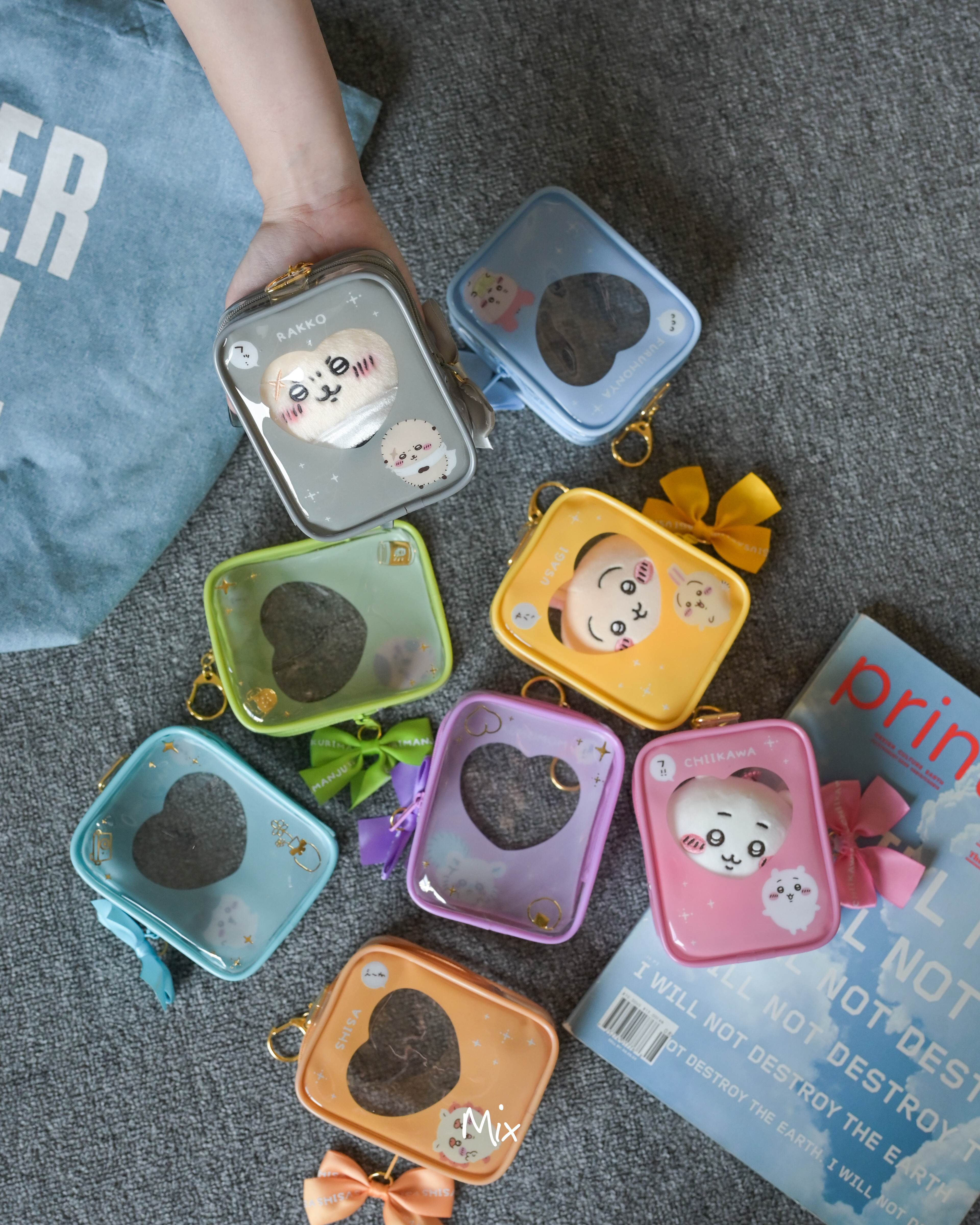 iSNEAKERS｜日本 Chikawa 吉伊卡哇 蝴蝶結娃包 8款