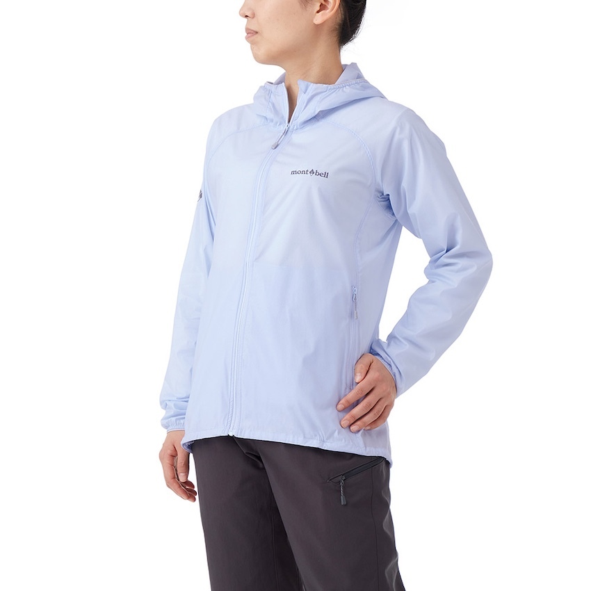 日本 Mont-Bell U.L. Stretch Wind Hooded Jacket Women's 女裝防風外套