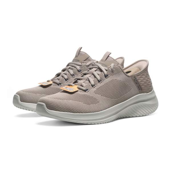 SKECHERS 休閒鞋 ULTRA FLEX 3.0 淺卡其 寬楦 瞬穿舒適科 男 232458WTPE