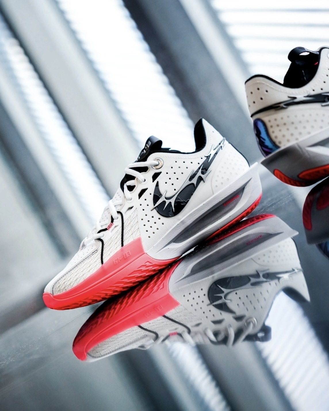 <聯名款>Nike Air Zoom GT Cut 3 EP x 權力遊戲 白紅 全腳掌氣墊 緩震 低筒 GT三代 實戰籃球鞋