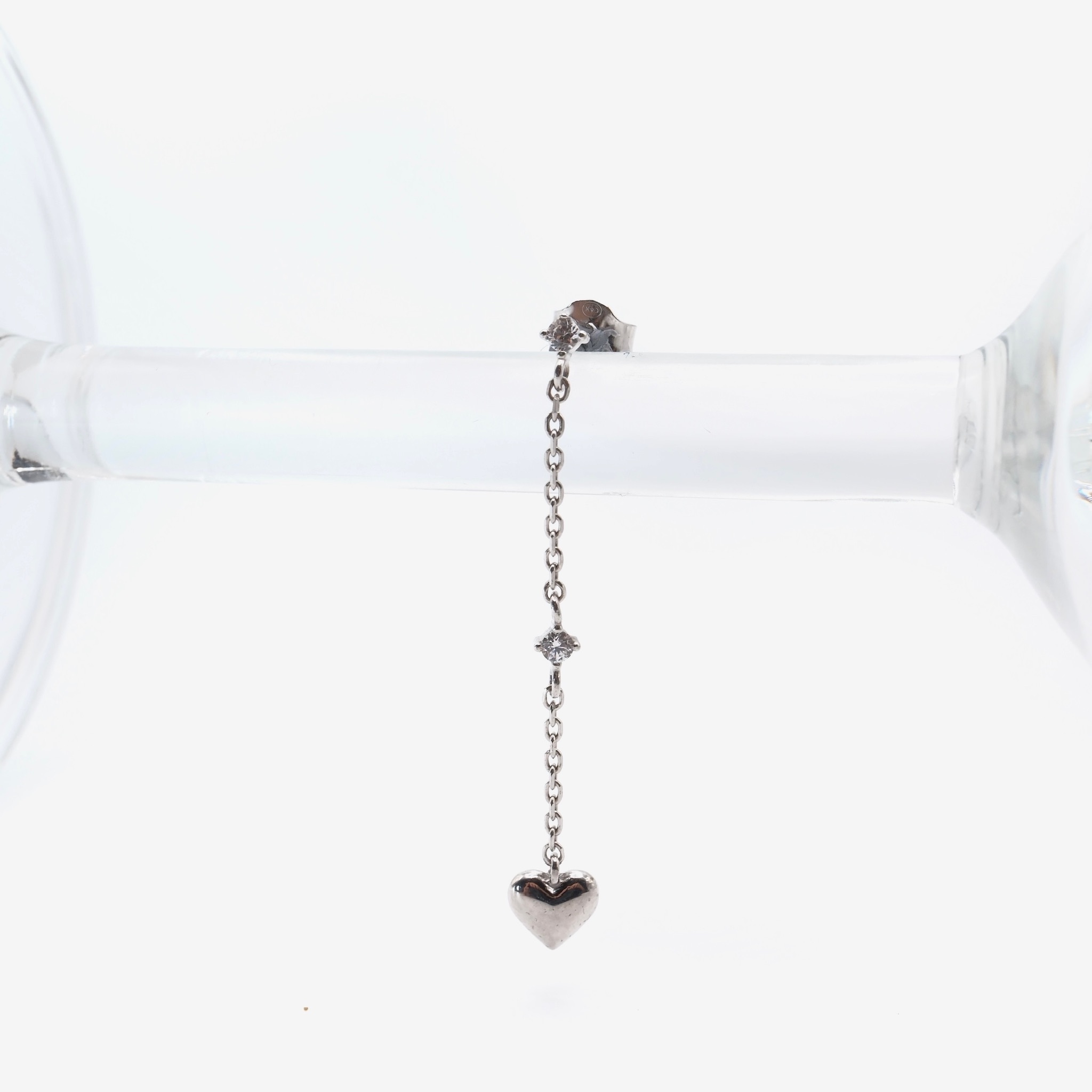 BÉLIZÉ BIJOUX -Gigi 寶石愛心耳環