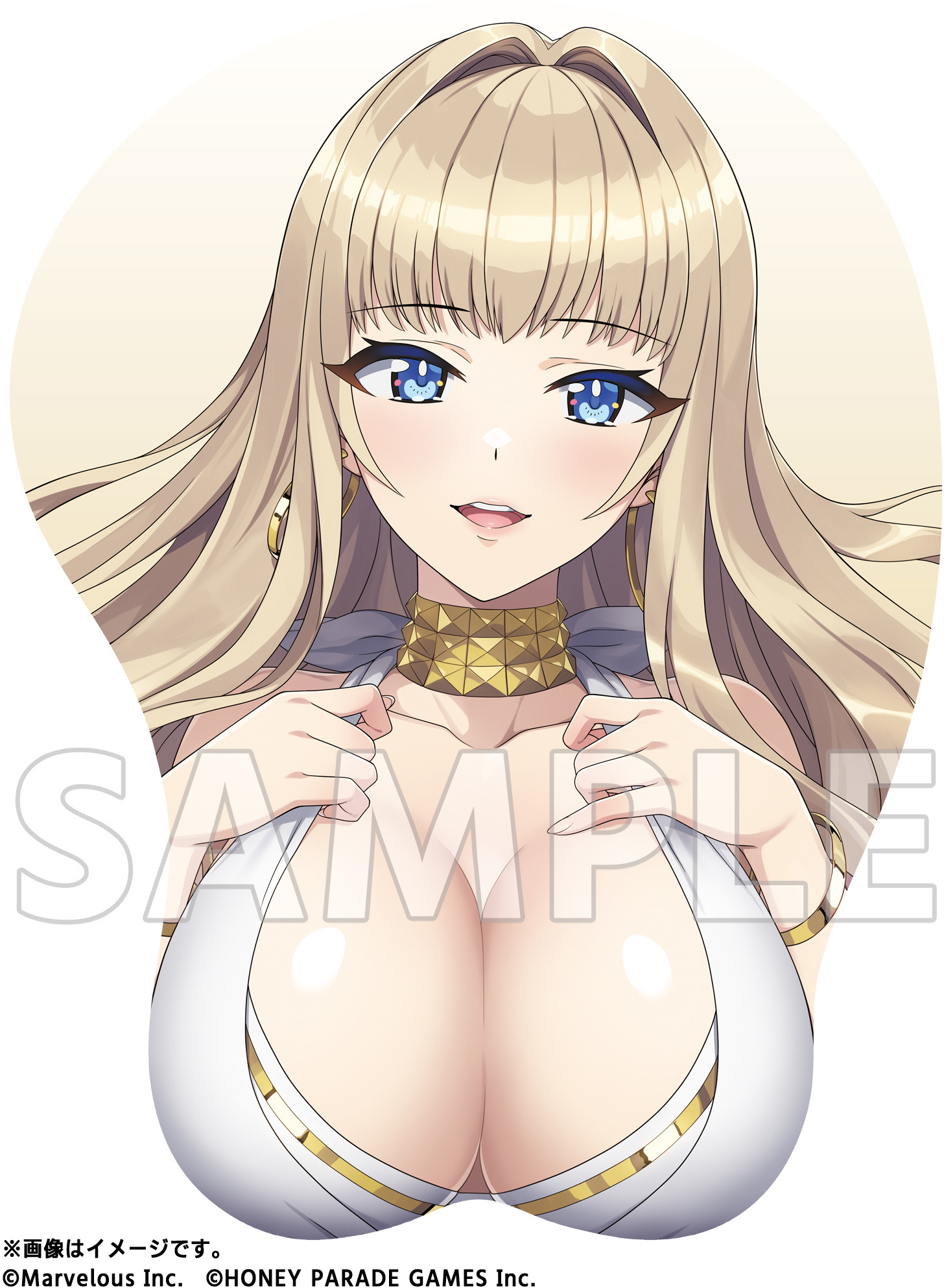 「ACG.GO」「預購」Soft Garage Dolphin Wave 等身大 Oppai Mousepad 綺羅星神奈