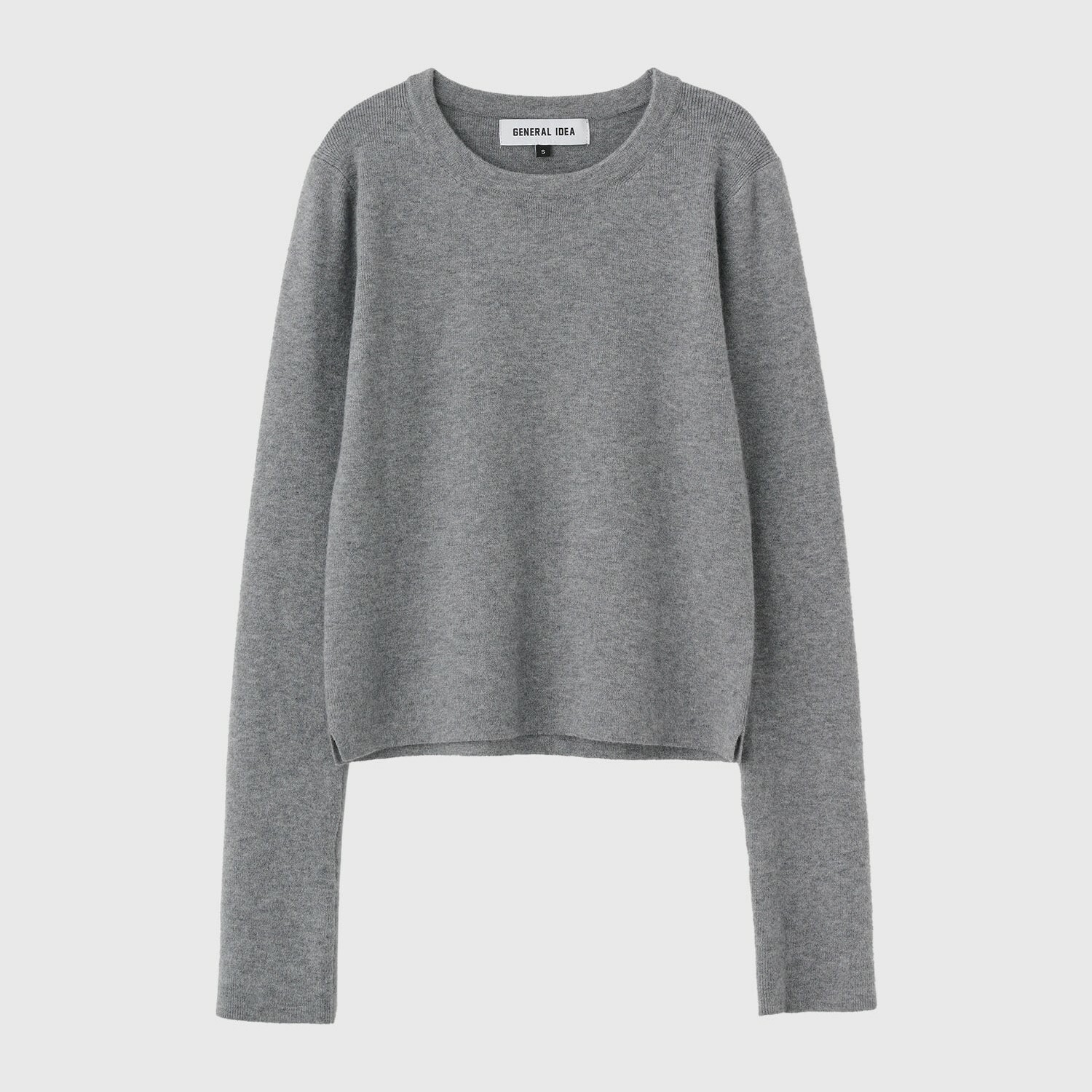 [GENERAL IDEA] SUPERFINE WOOL CREWNECK PULLOVER