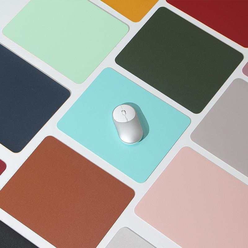 【客製】皮革簡約滑鼠墊