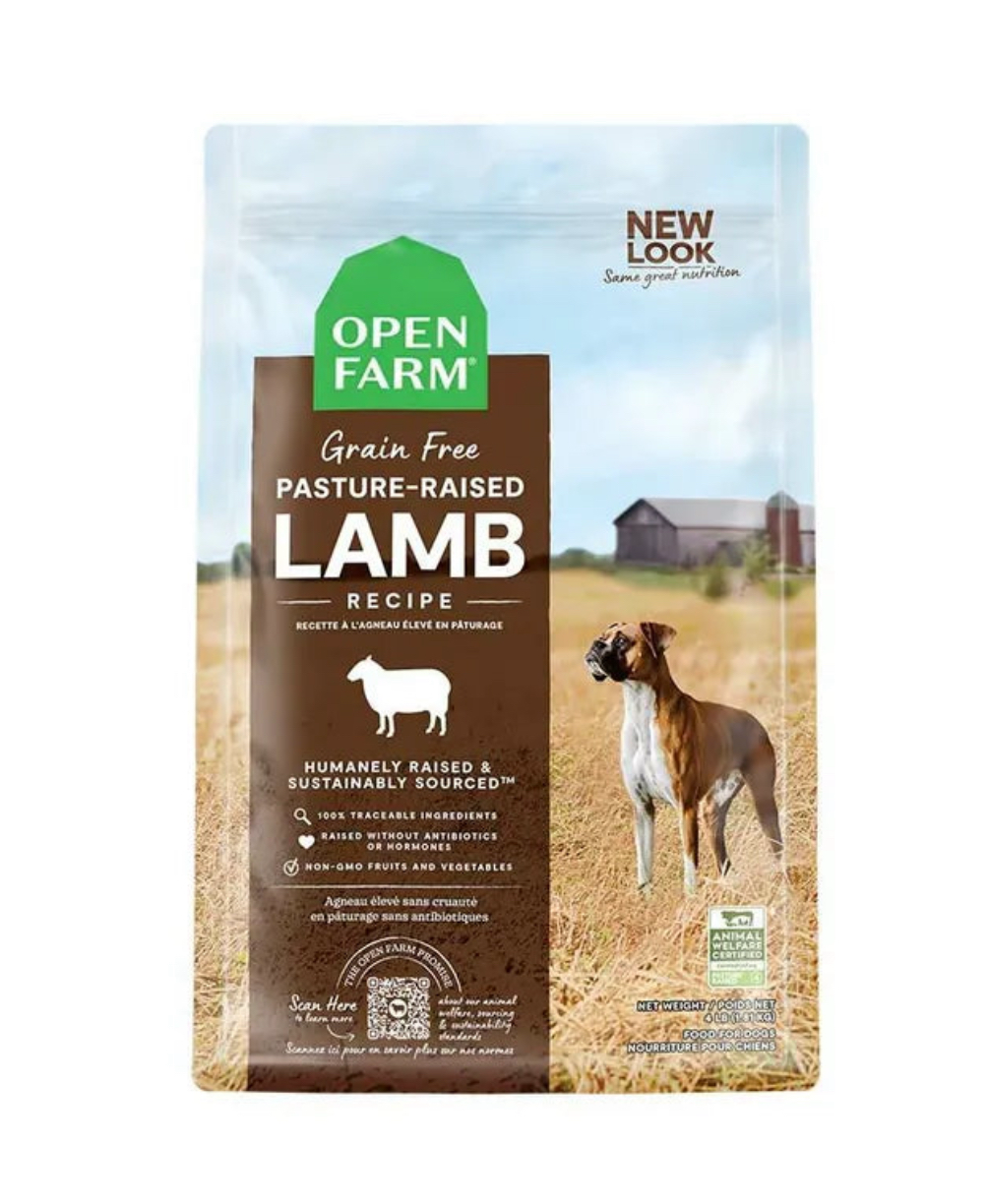 OPEN FARM 無穀物放養羊蔬菜配方狗糧  4lb 11lb 22lb