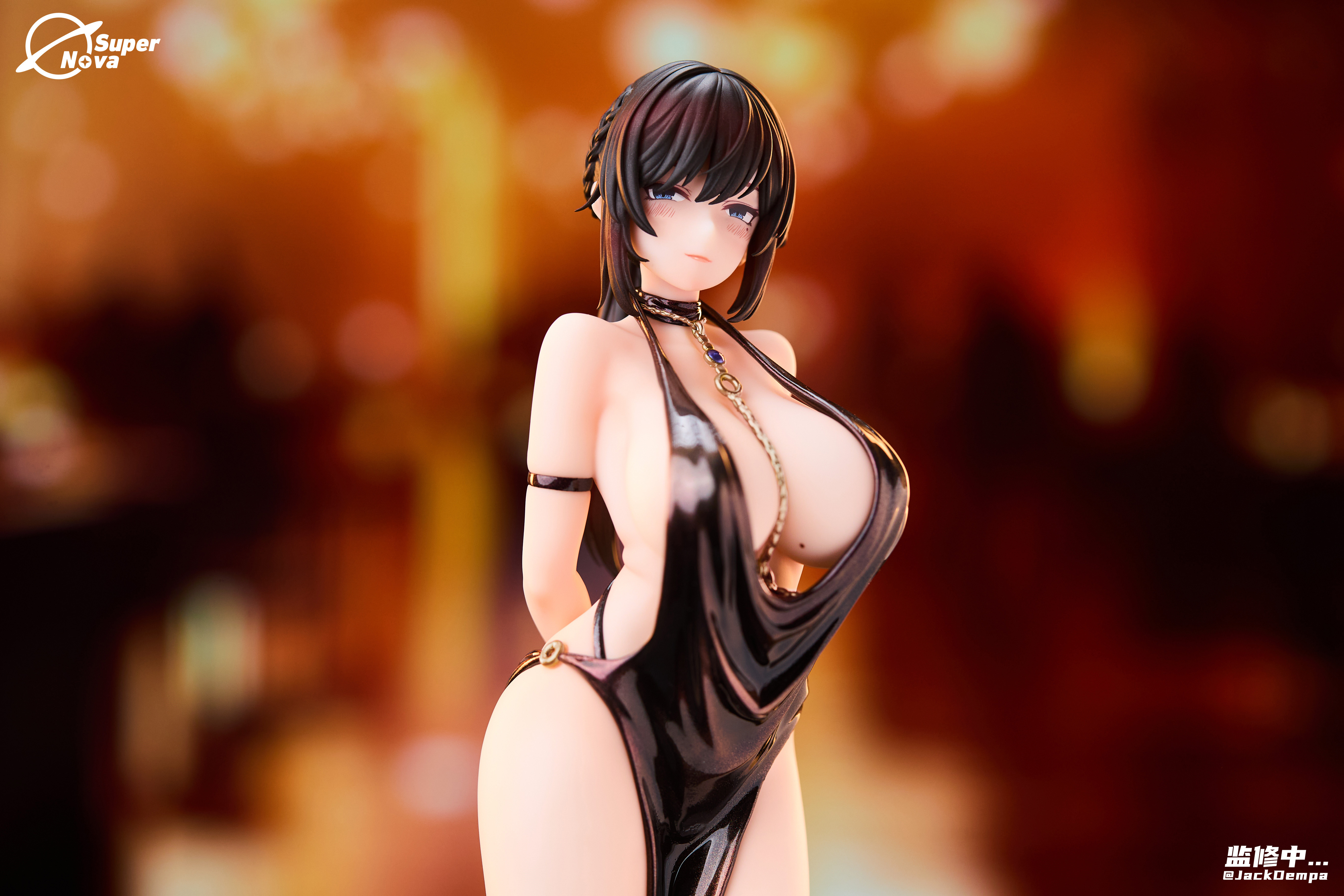 「ACG.GO」「預購」BearPanda 宮前詩帆 Party Dress Ver. Illustrated by 弱電波 1/6 Scale Figure
