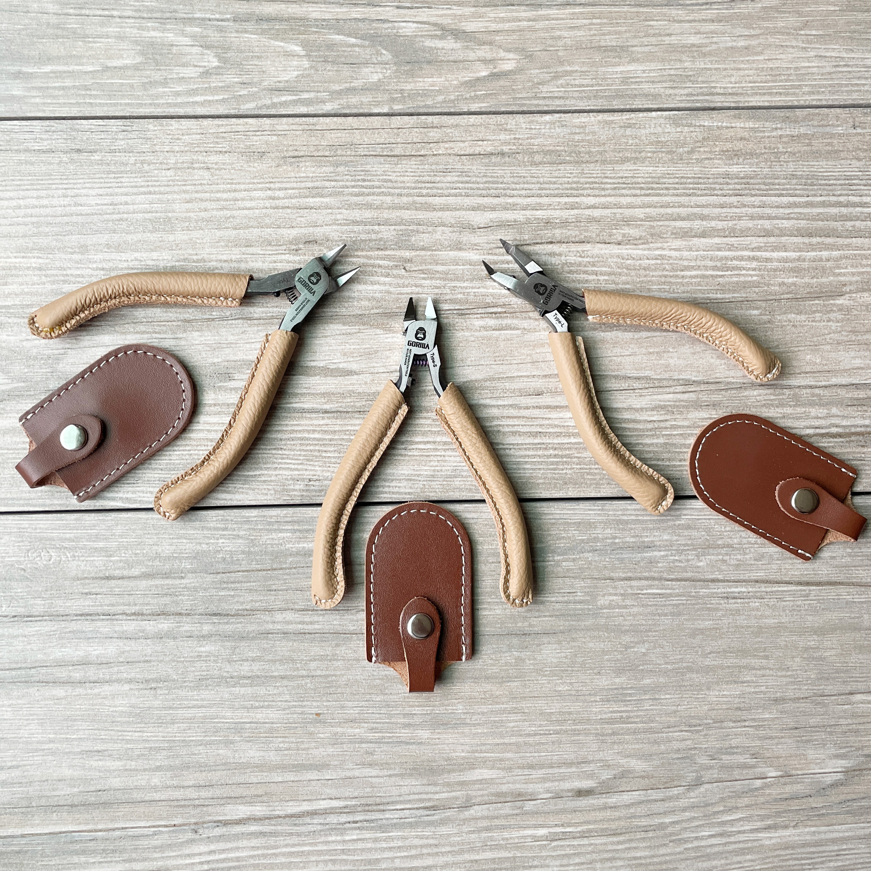 【期間限定優惠組合 】 TypeA +TypeL +TypeS 頂級皮革手柄組合