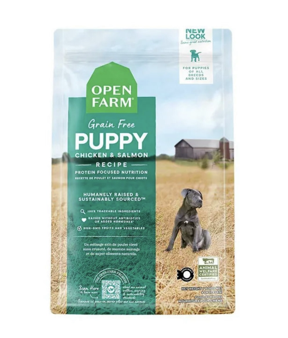 OPEN FARM 無穀物野生三文魚走地雞配方幼犬糧 4lb 22lb