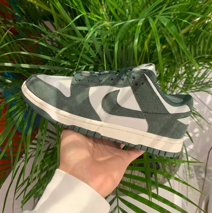 NIKE DUNK LOW 亞麻墨綠 HJ7673-002