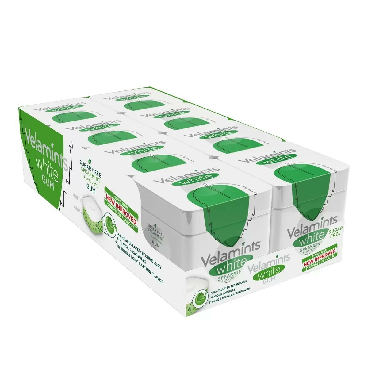 台灣 好市多 Velamints 薄荷無糖口香糖 40公克 X 8盒 (✈️直送香港✈️運費到付)