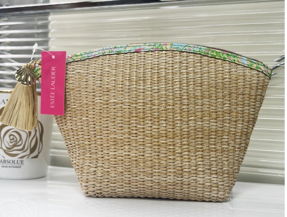 Estee Lauder 歐美款編織袋 (免稅)