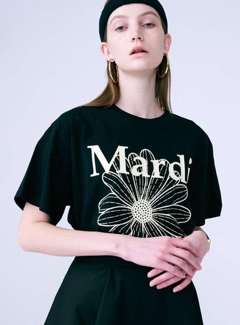 MARDI MERCREDI TSHIRT FLOWERMARDI (現貨）