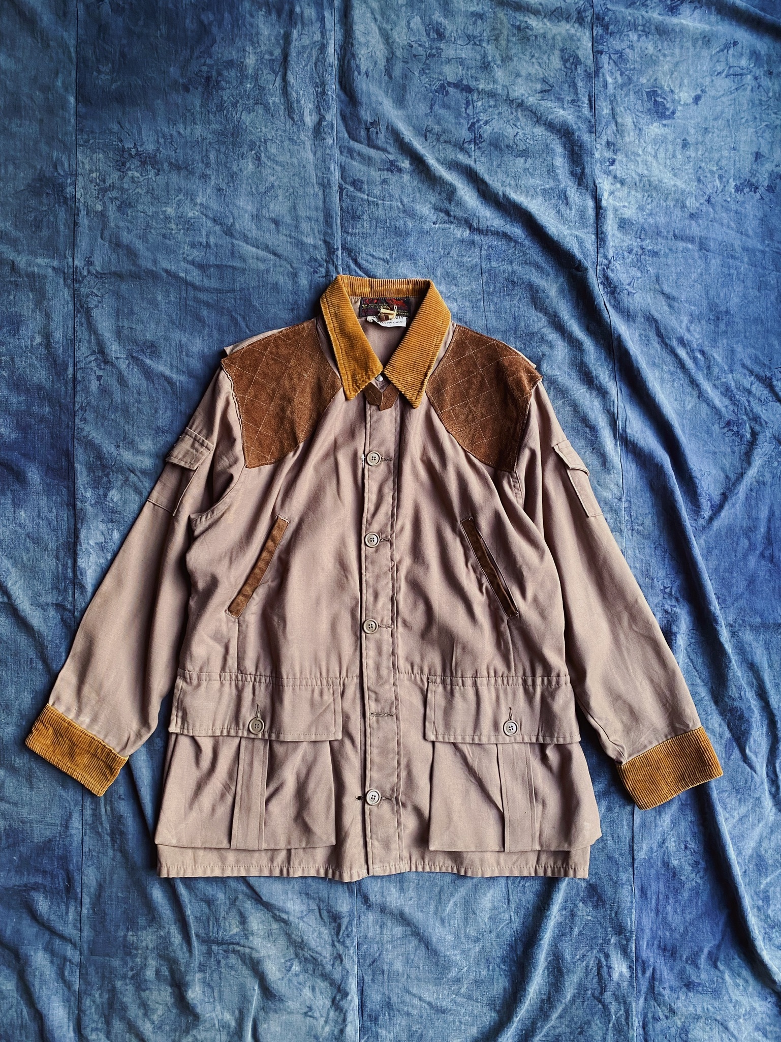 60s MFG Co. Corduroy Collar Hunting Jacket /  美國60年代燈芯絨領獵裝外套