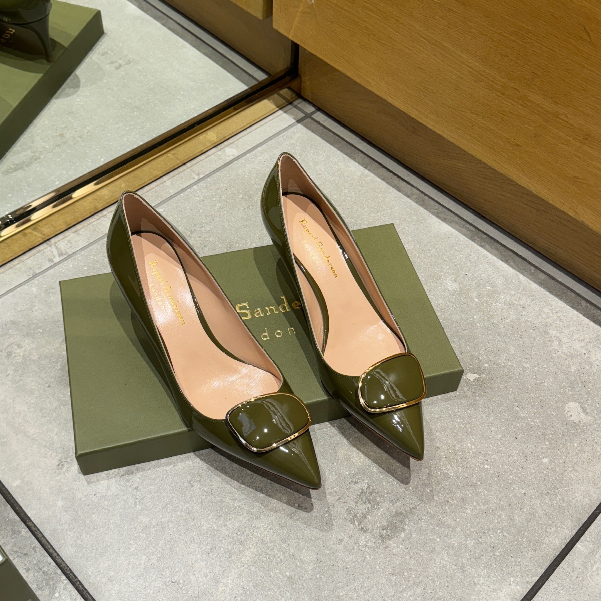 Rupert Sanderson RS New Nora Double Artichoke Patent