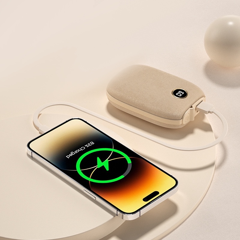 【客製】USB充電毛絨暖手寶