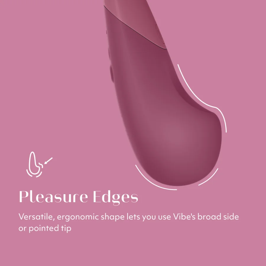 Womanizer Vibe UltraWave Clitoral Vibrator - Dusky Pink