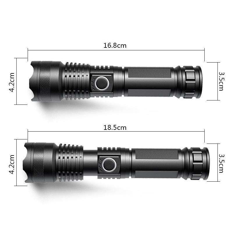 【客製】照明防水強光LED手電筒