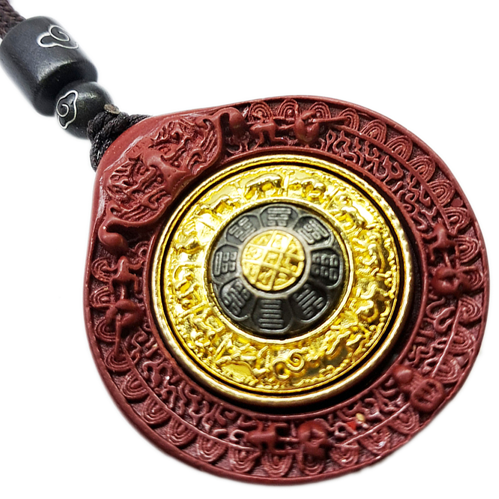 九宮八卦{硃砂}轉運項鍊【十方】153786