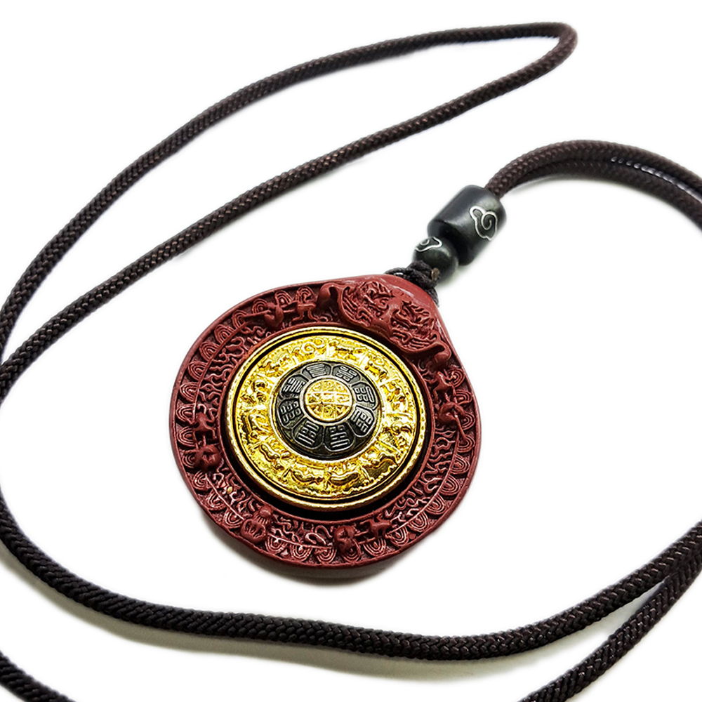 九宮八卦{硃砂}轉運項鍊【十方】153786