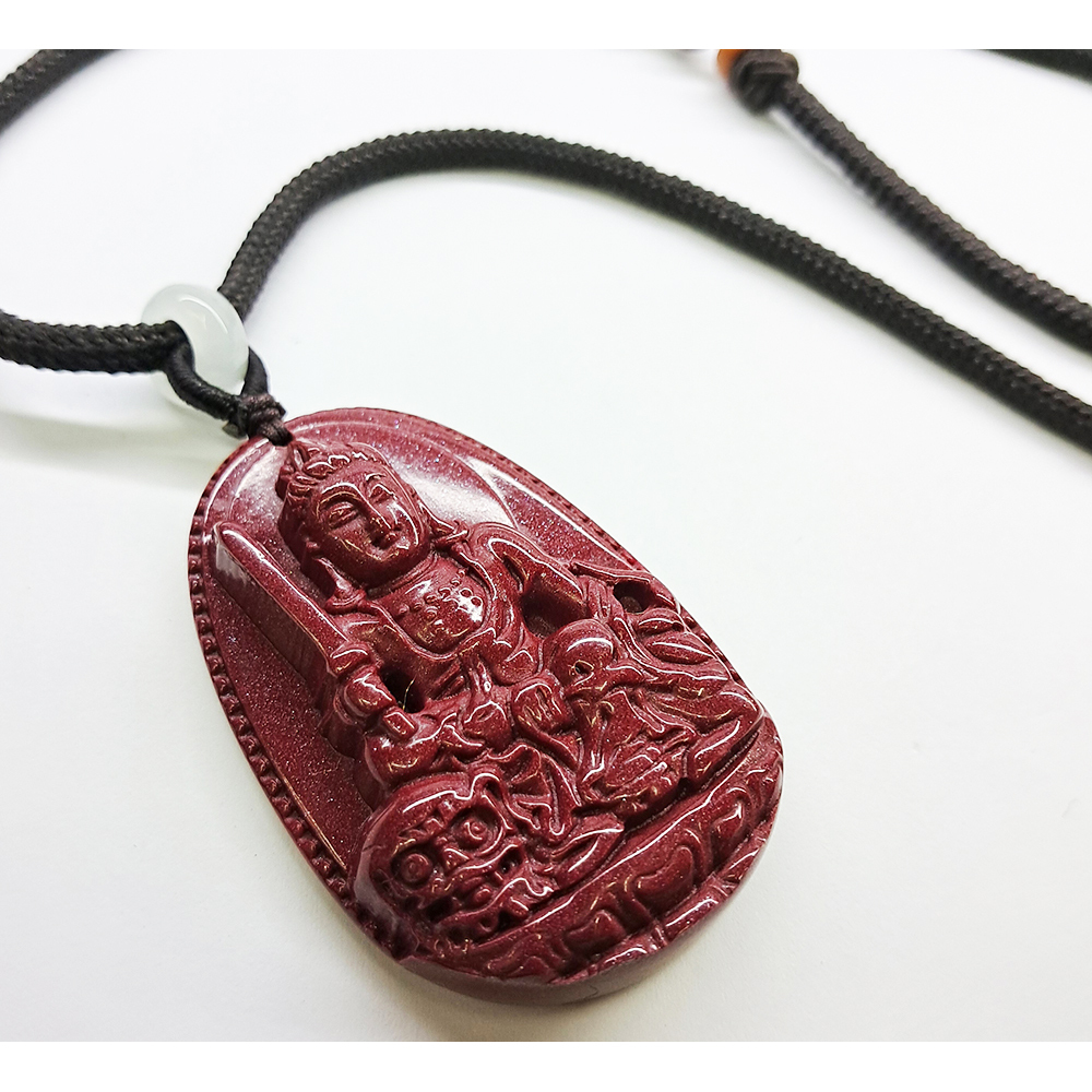 文殊菩薩{硃砂高含量}項鍊【十方】153788