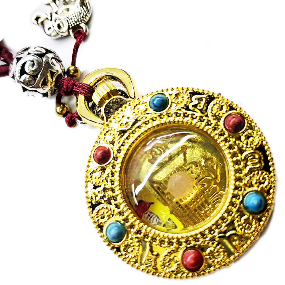 時輪金剛嘎屋{含金剛舍利}寶瓶掛飾【十方】153789