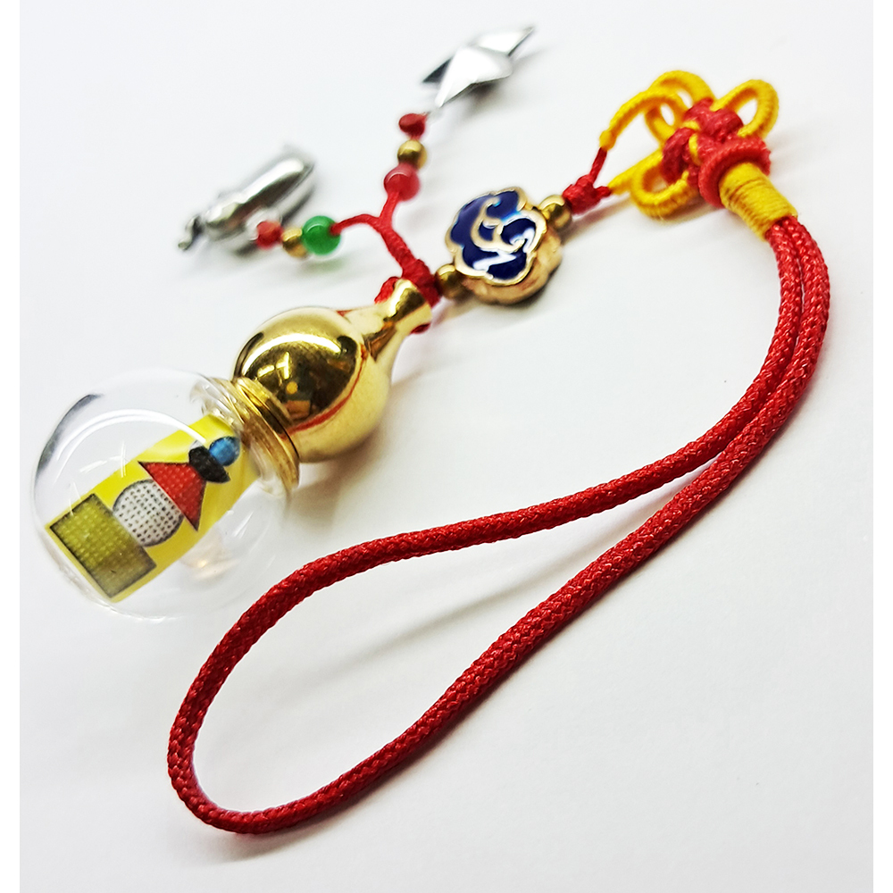 葫蘆平安嘎屋{含金剛舍利}寶瓶掛飾【十方】153790