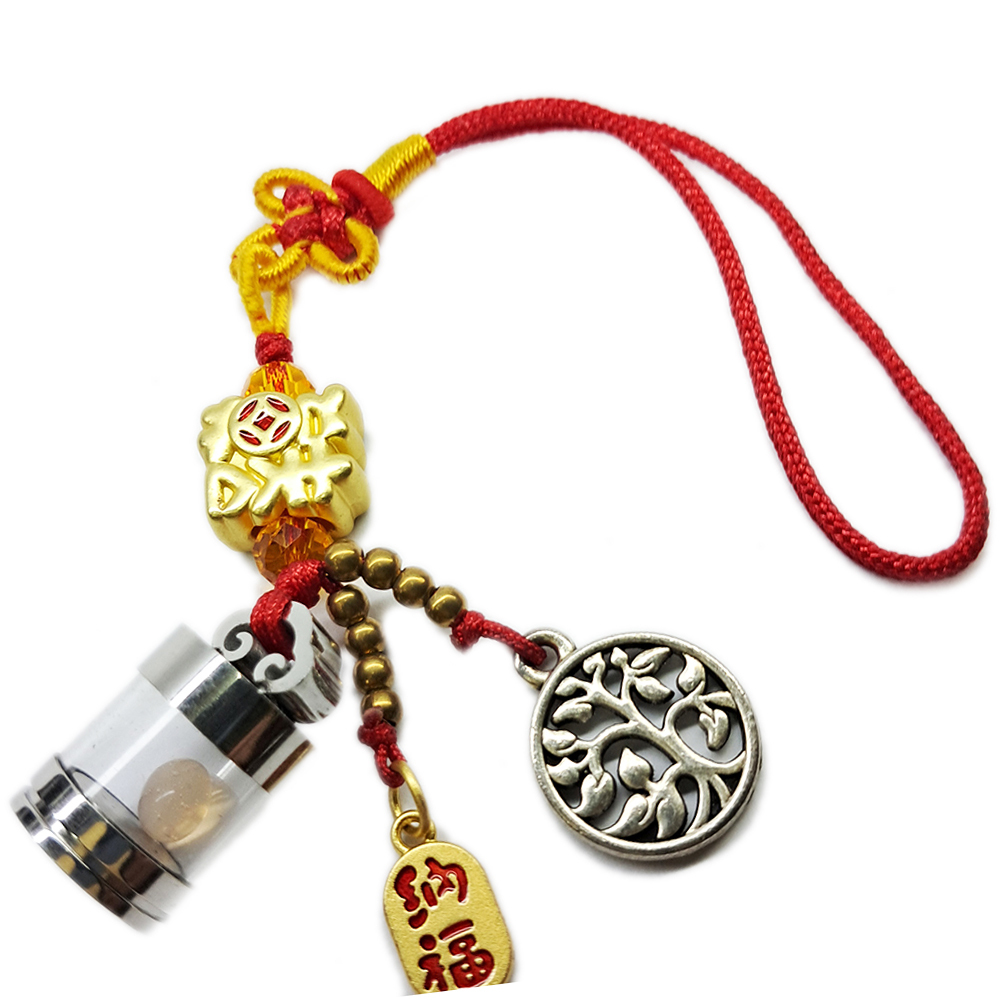 吉祥納福嘎屋{含金剛舍利}寶瓶掛飾【十方】153791