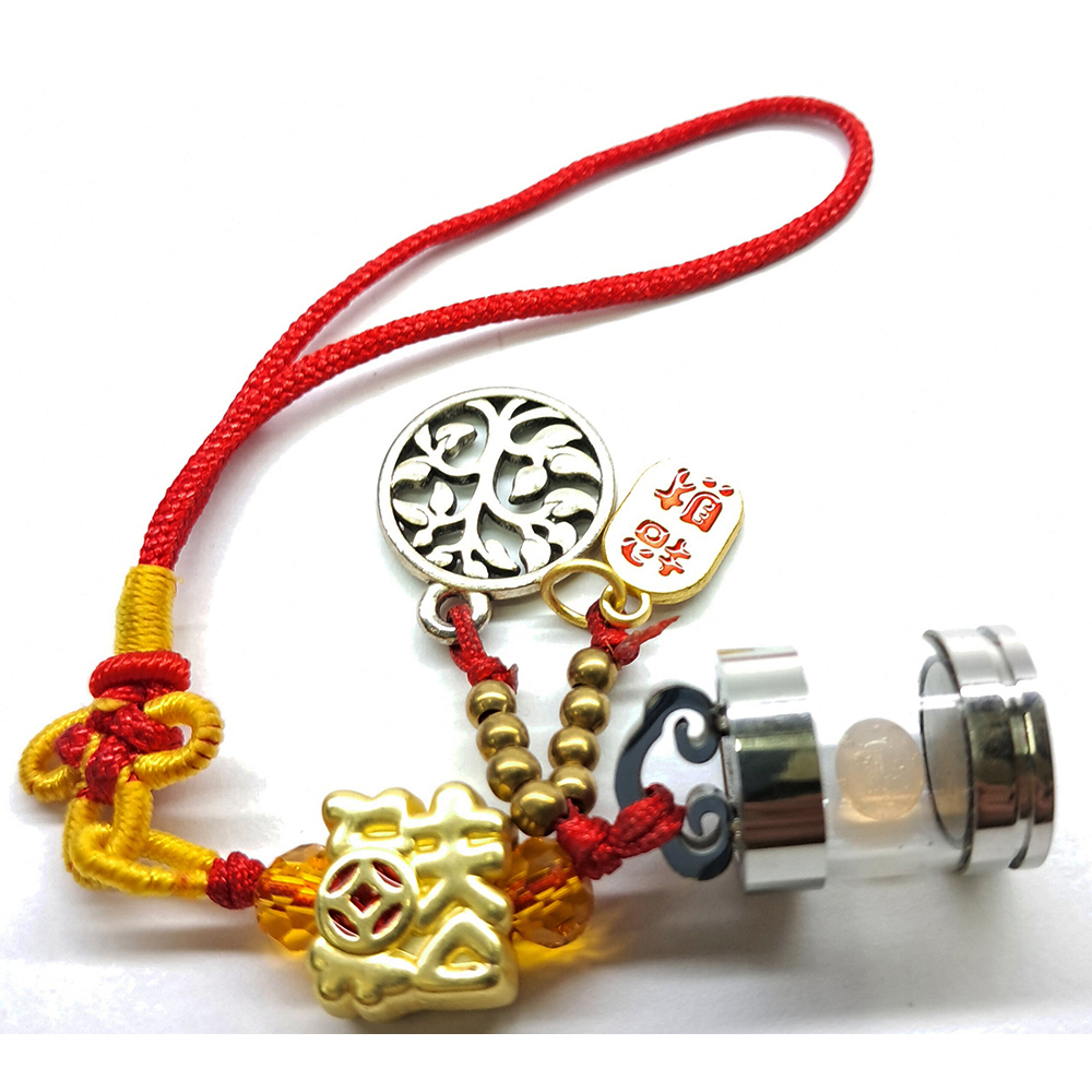 吉祥納福嘎屋{含金剛舍利}寶瓶掛飾【十方】153791