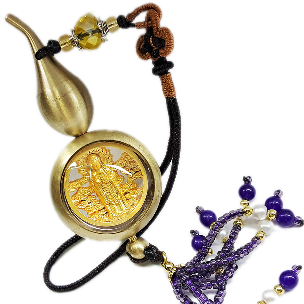 觀音菩薩{銅葫蘆}法寶掛飾【十方】153792