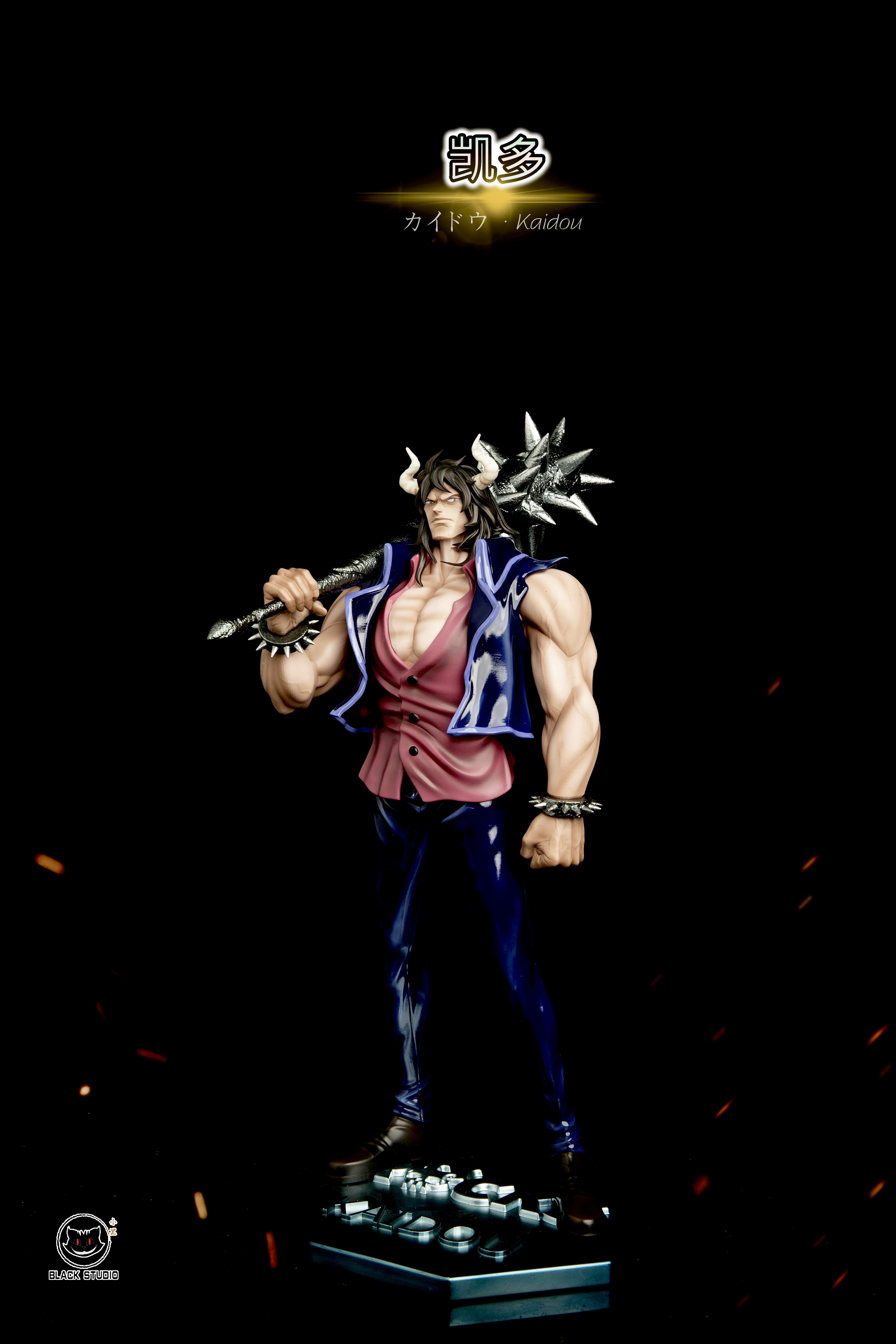 現貨GK 小黑工作室 Black Studio One Piece 海賊王 海賊王共鳴補全系列 洛克斯海賊團第三彈 青年凱多