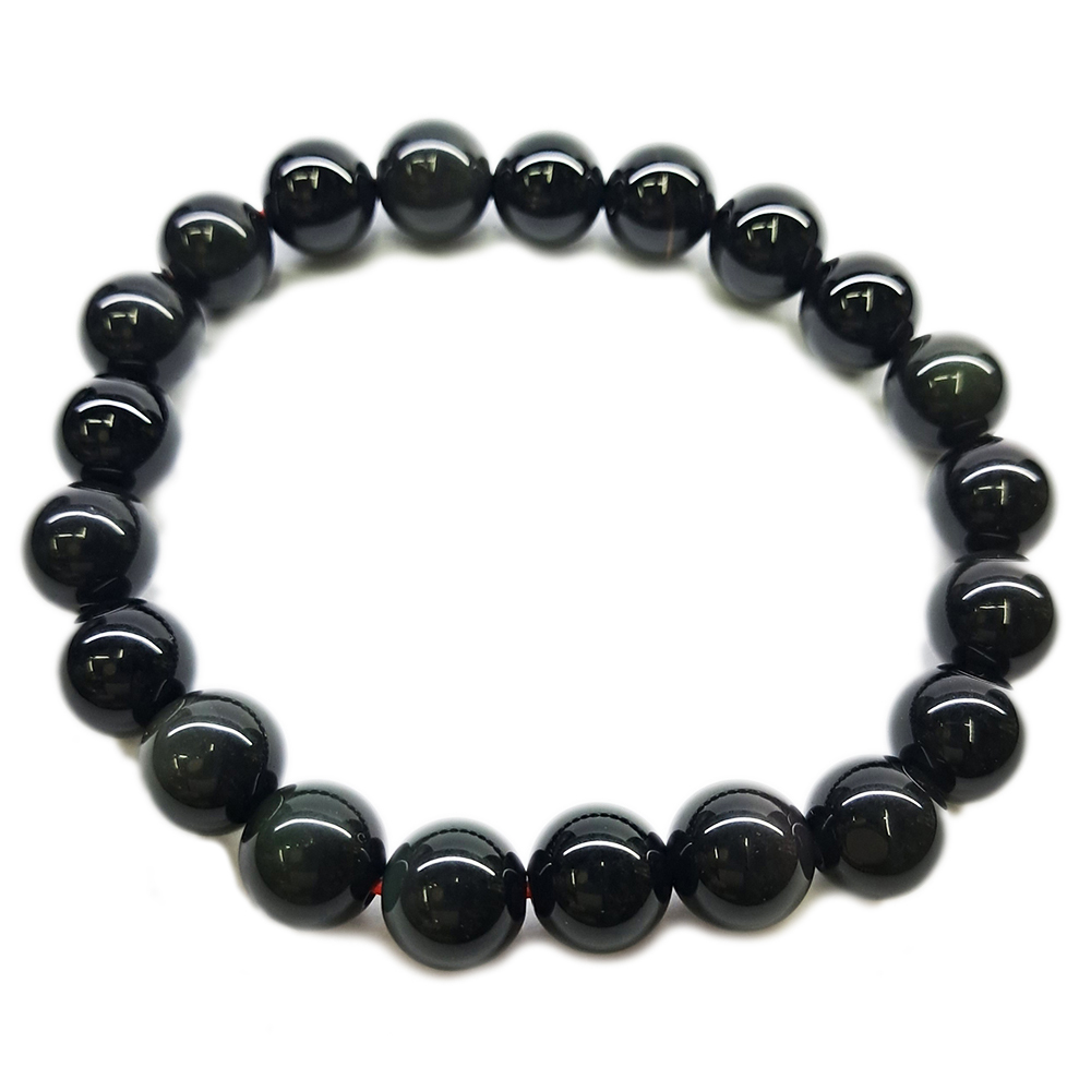 黑曜石手珠8mm【十方】153800