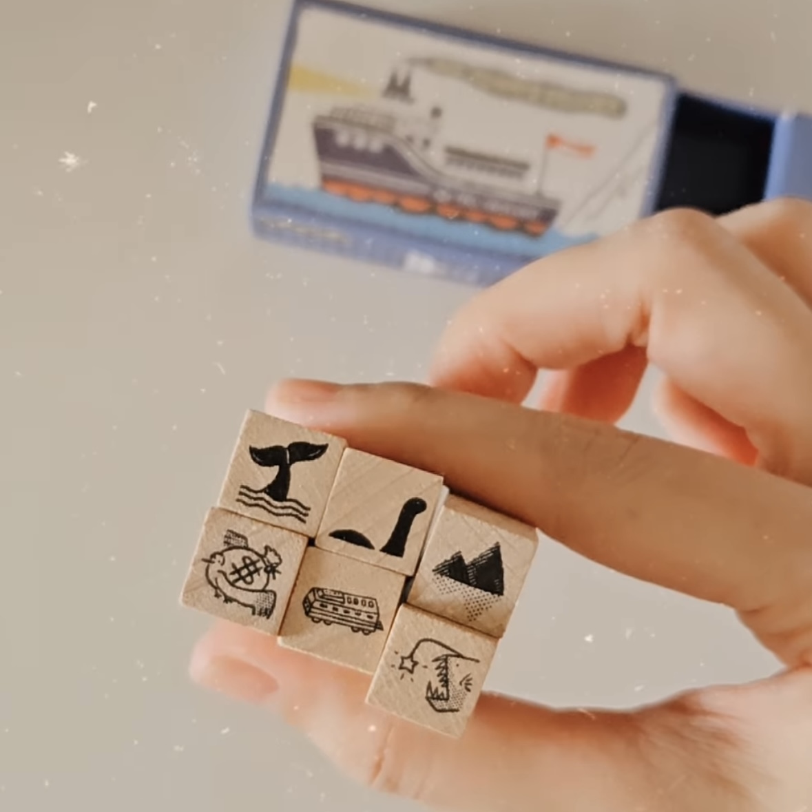 貨櫃印章 6入迷你印章組｜星期日拯救計畫