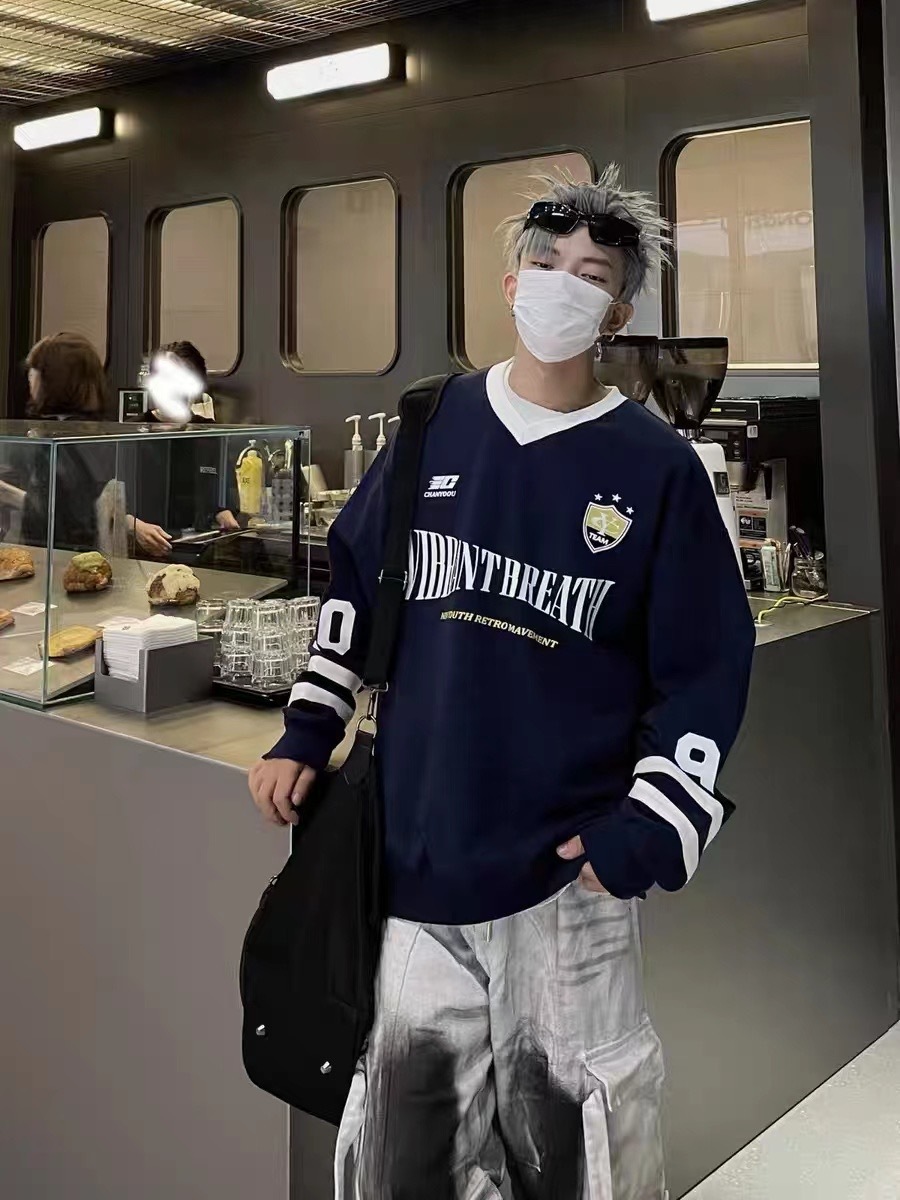 (GOAL) 球衣 美式 盾牌 長袖 L215Q24 淺耀