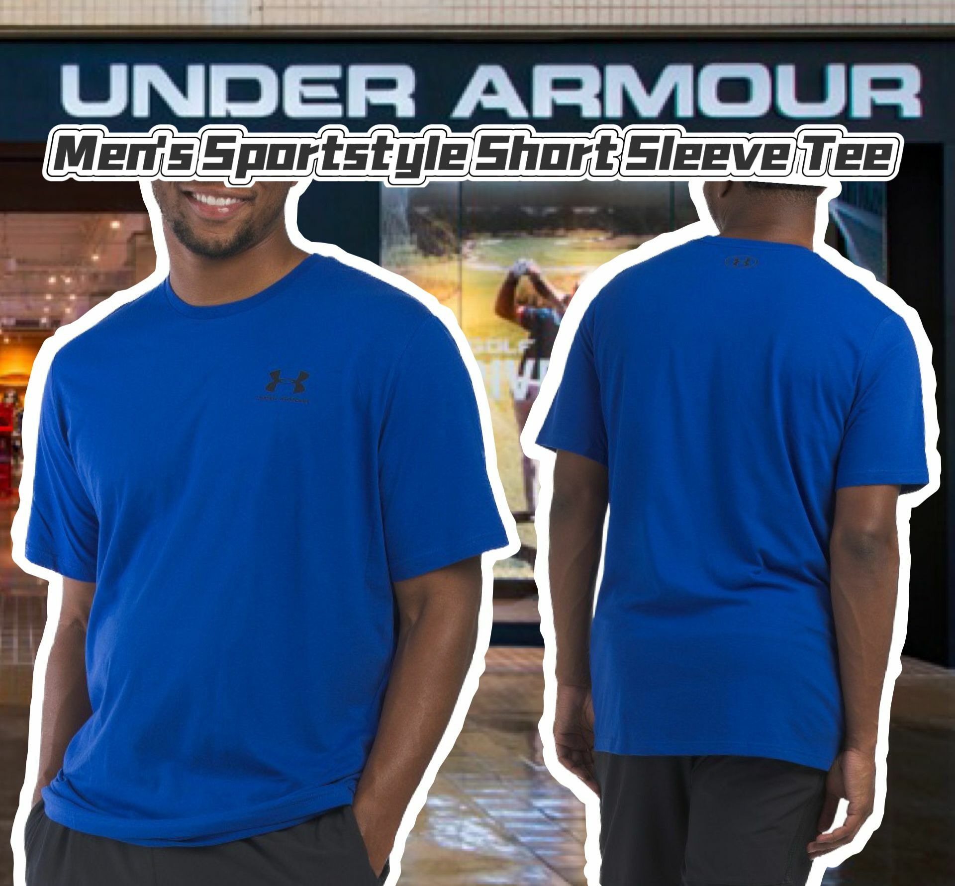 【預購】UNDER ARMOUR Sportstyle G101710 男裝短袖