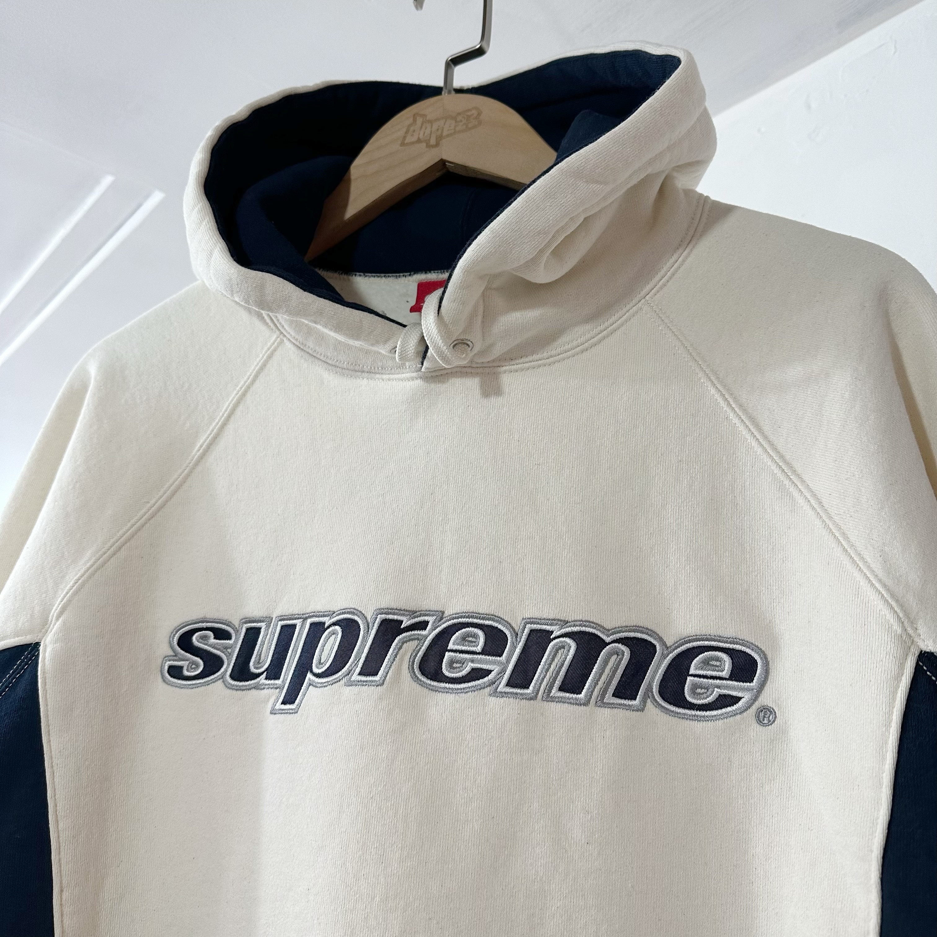 【SUPREME】 Division Hooded Sweatshirt Natural - 24FW SUPREME FW24 DIVISION HOODED SWEATSHIRT (Natural)