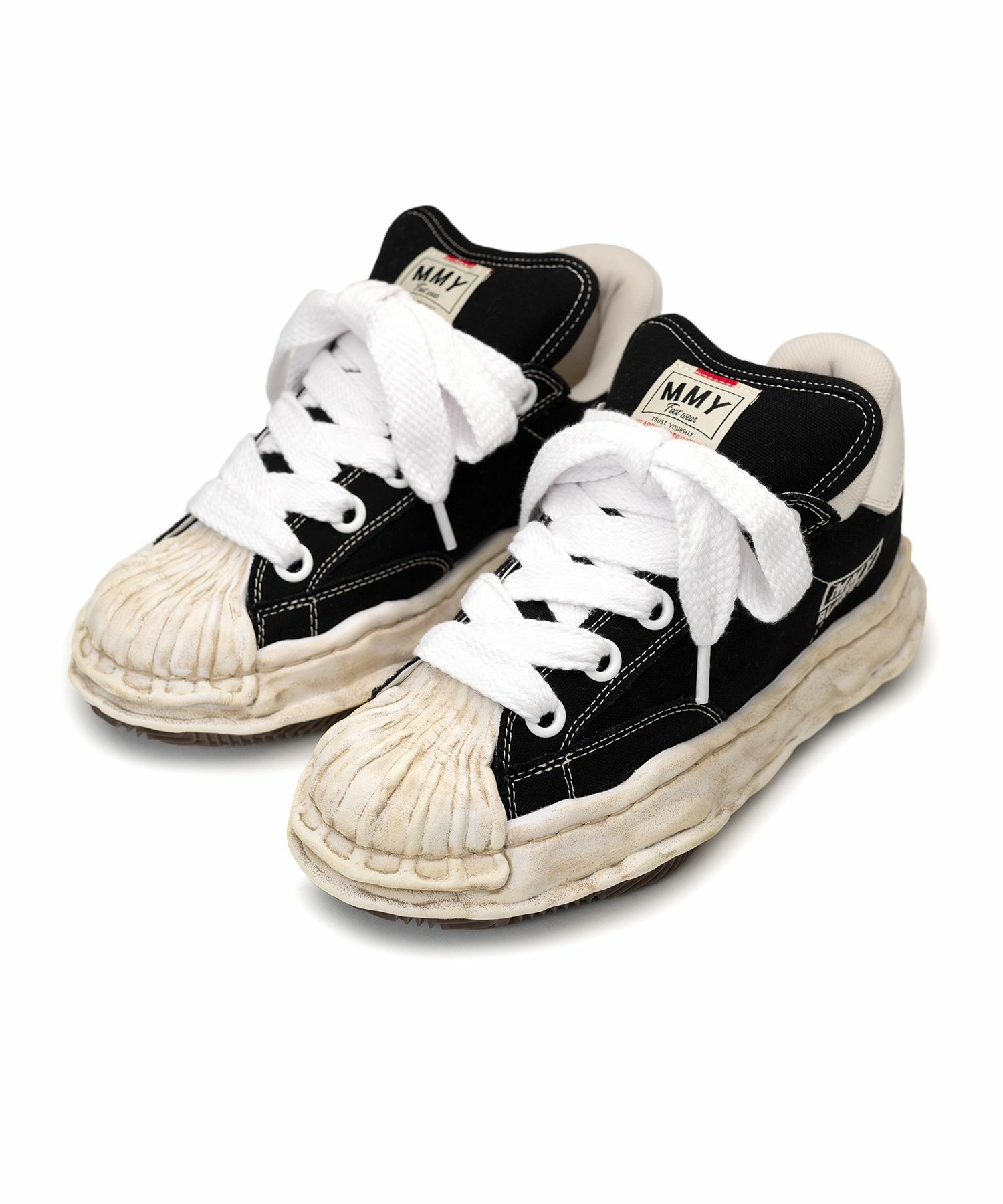 [現貨] MIHARA BLAKEY PUFFER OG Sole Canvas Black | A13FW730