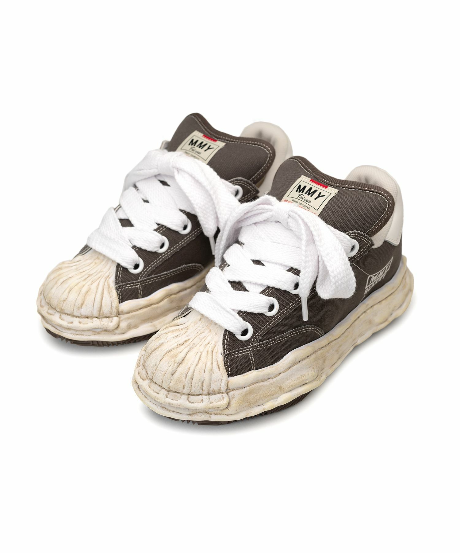 [現貨] MIHARA BLAKEY PUFFER OG Sole Canvas GREY | A13FW730