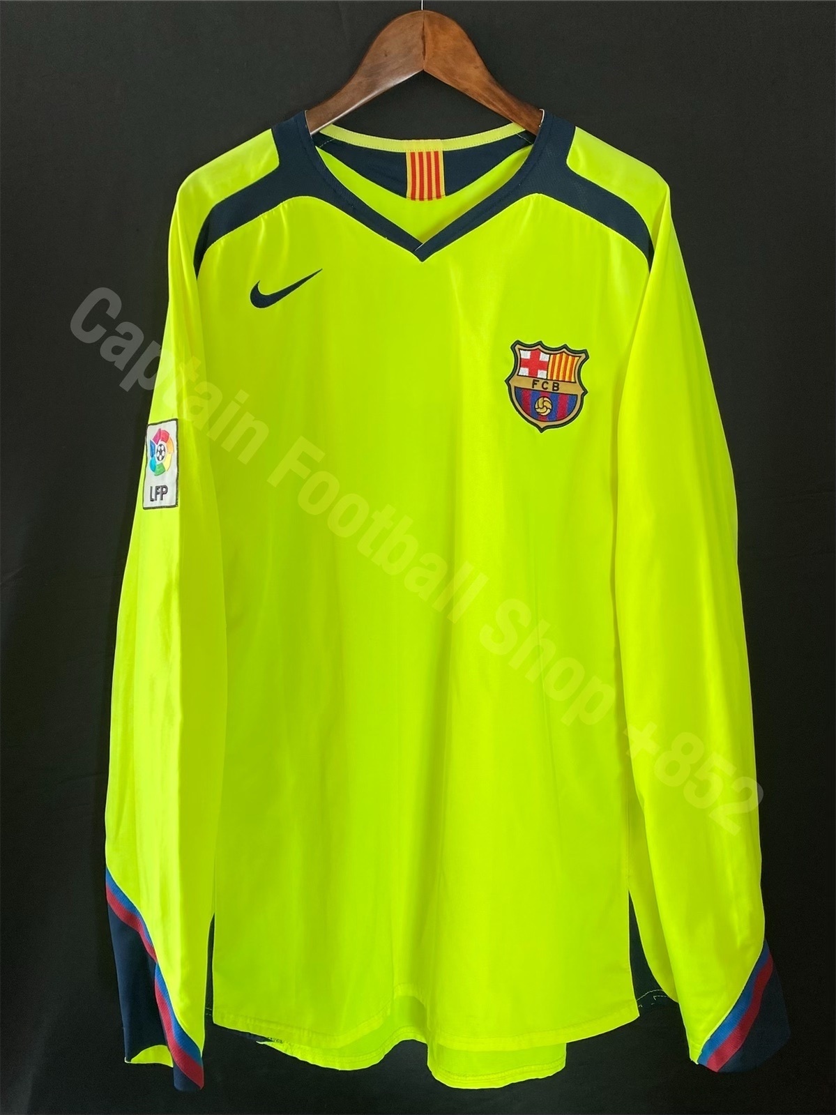 巴塞隆拿 2005-2006 Nike 作客長袖球衣 #6 XAVI