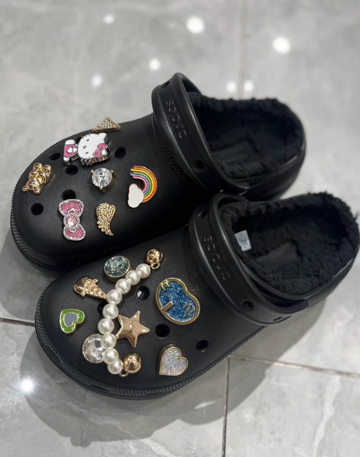 【預購】CROCS Platform G101718 加絨厚底女裝洞洞鞋