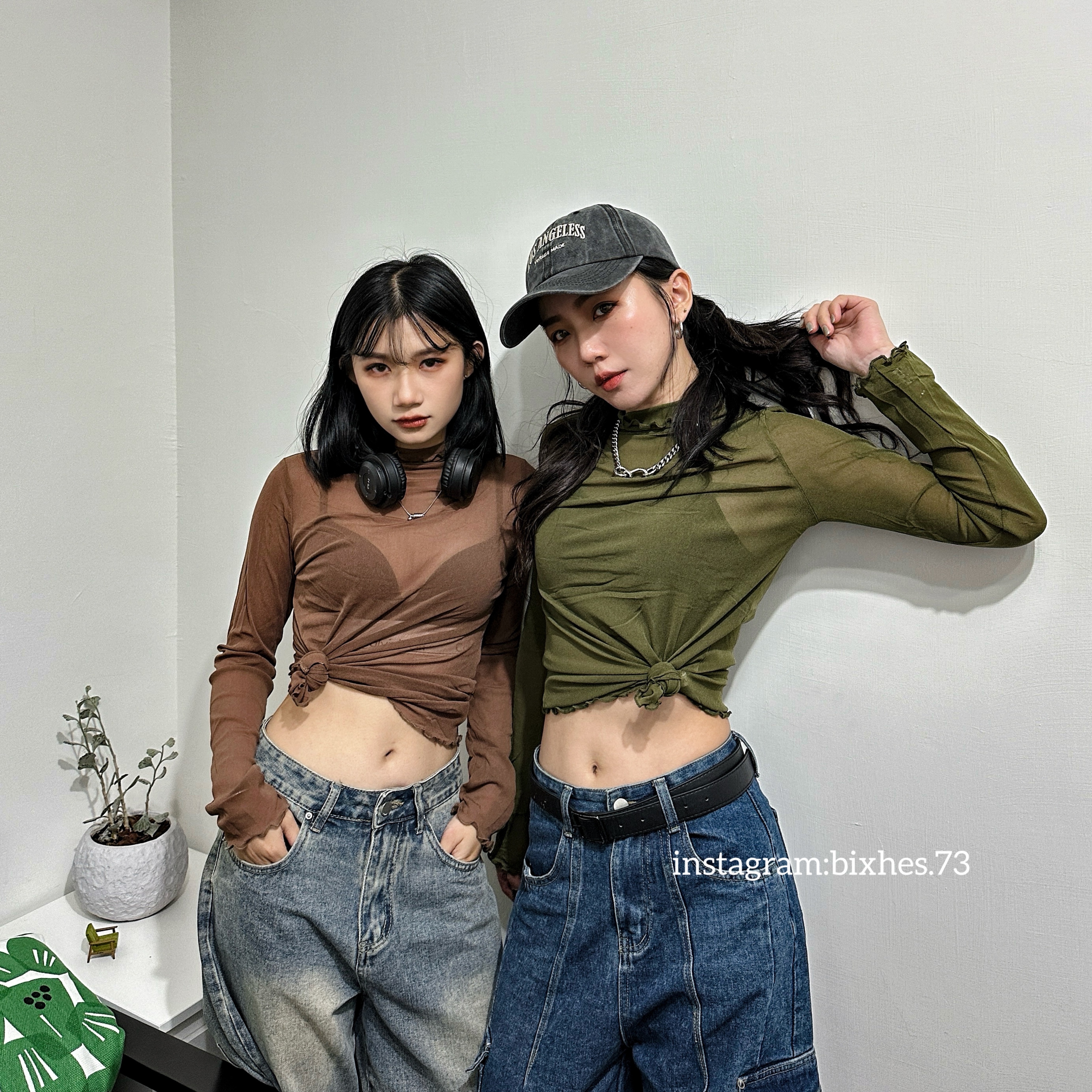 中領透膚長T(B00086)