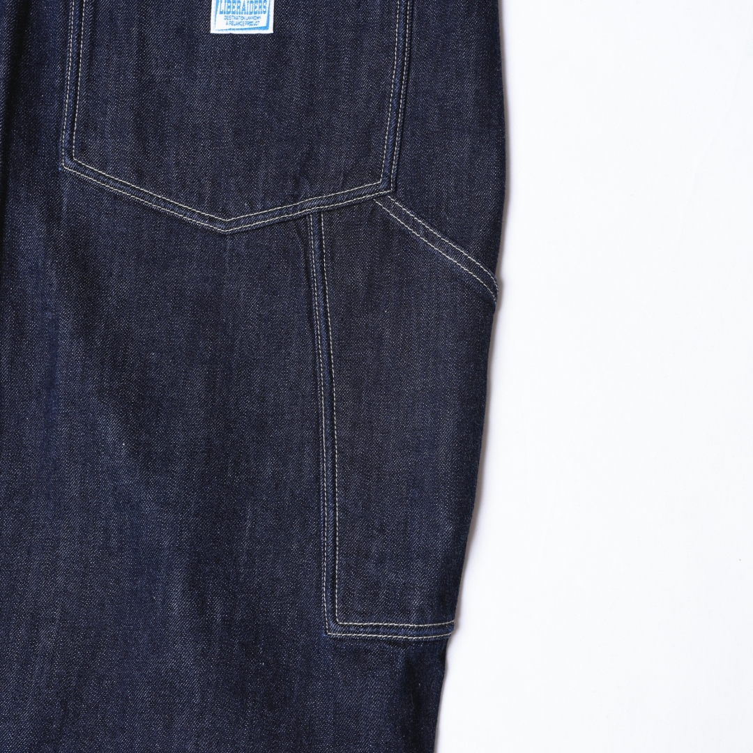 【ルンバ】liberaiders サルエルパンツ LIBERAIDERS DENIM PAINTER SARROUEL PANTS INDIGO （リベ