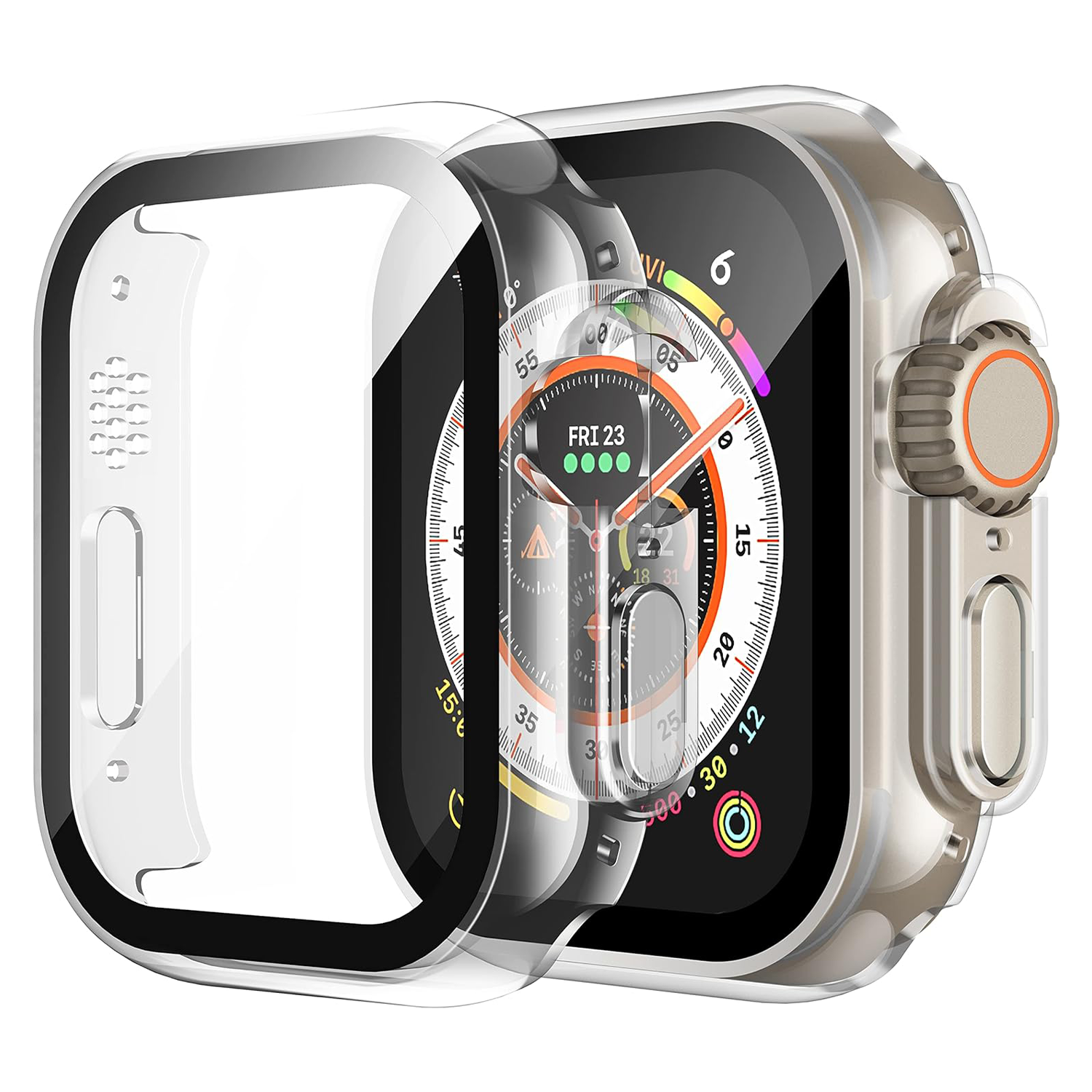 【部份現貨】XPRO - Slim Fit - Apple Watch Case 屏幕保護貼身智能手錶保護硬殼