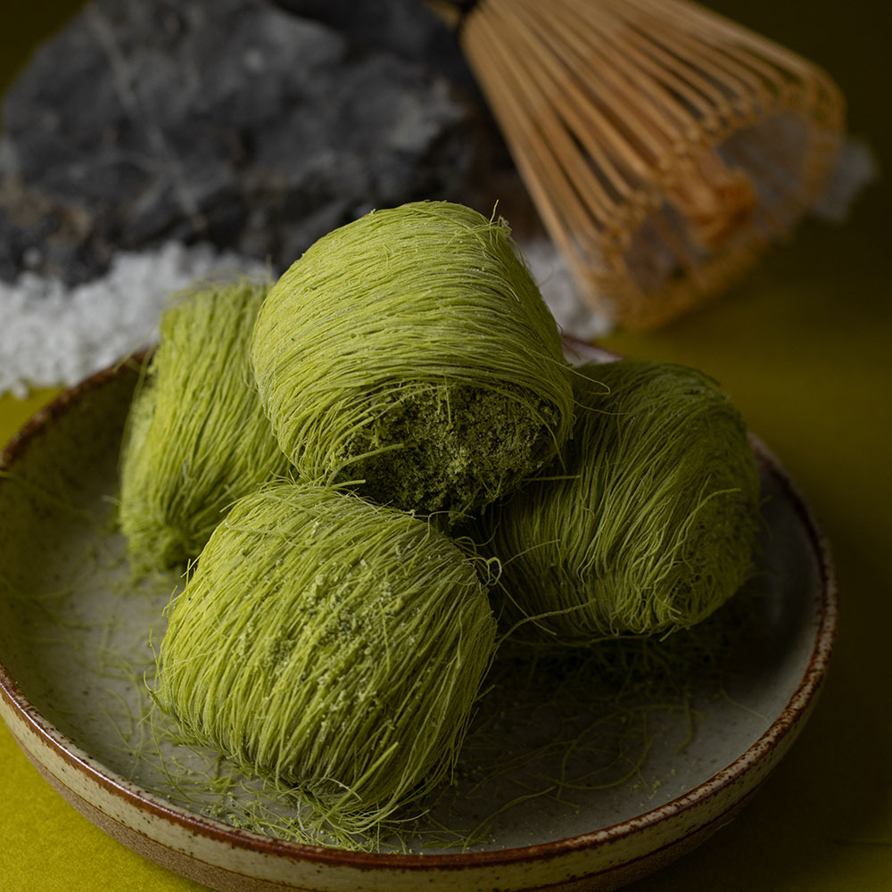 小山園抹茶法式龍鬚糖｜御上青龍