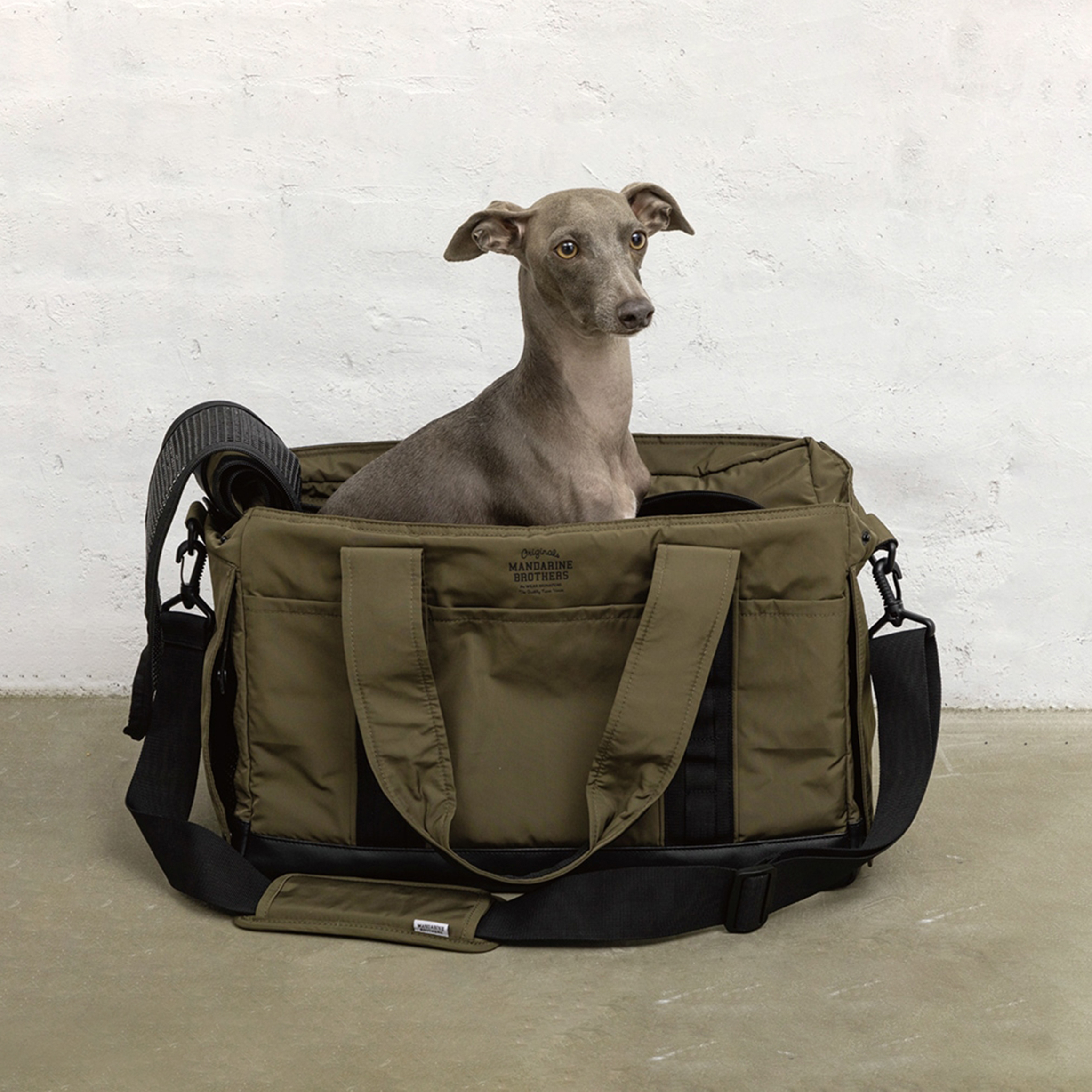 日本 Madarine Brothers - 寵物中型戶外風托特包