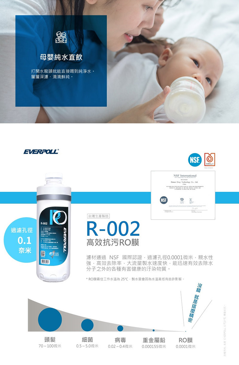 高效抗污RO膜 R-002