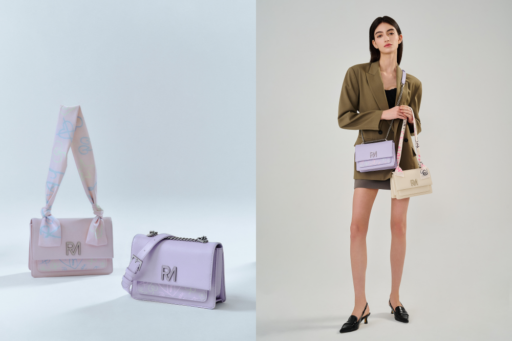 ROBINMAY狂派塗鴉斜背包QUEEN版