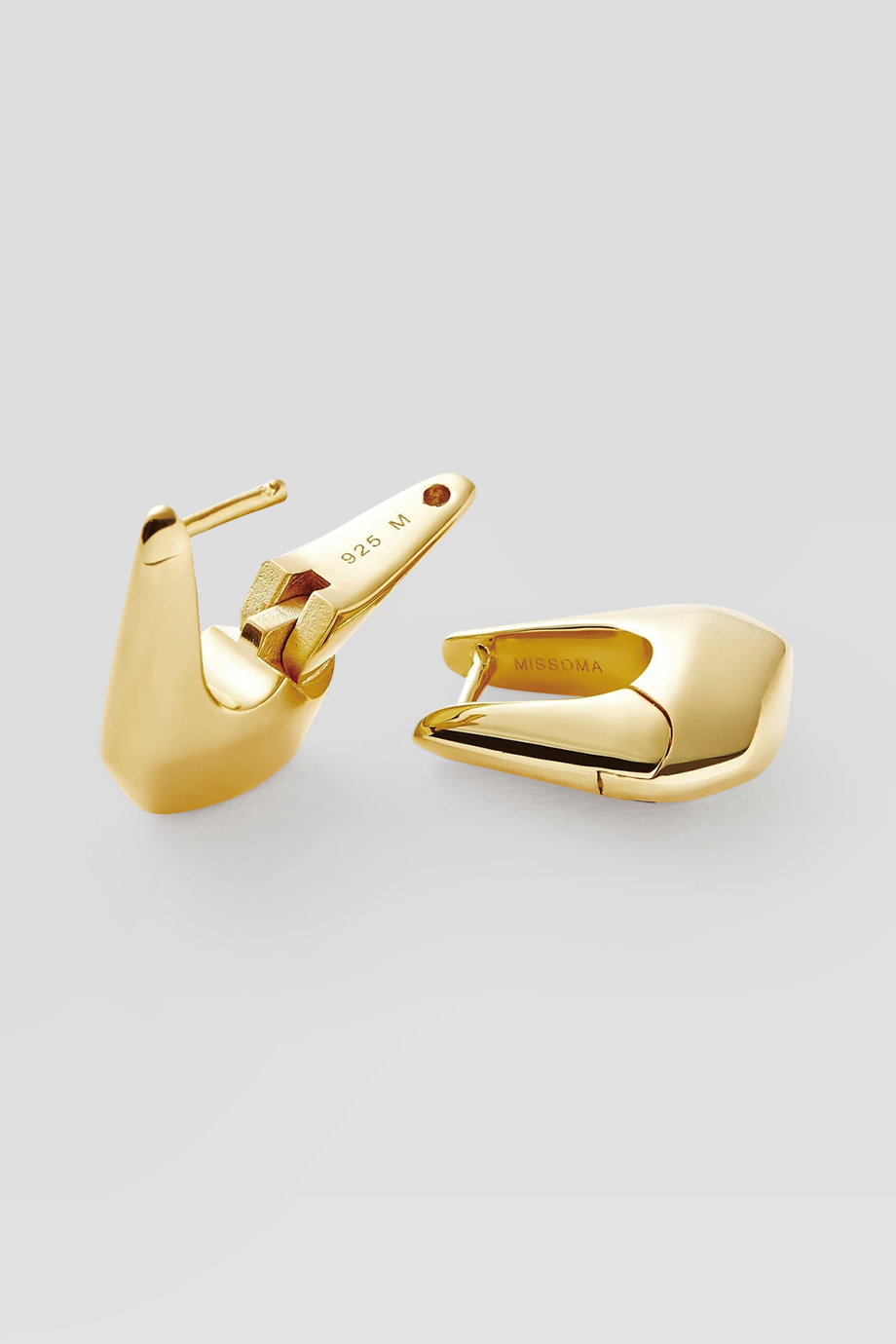 MISSOMA｜ARCO 流線拱形粗圈耳環