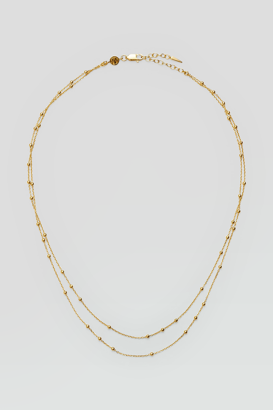 MISSOMA｜DOUBLE 小金珠珠綴雙層項鍊